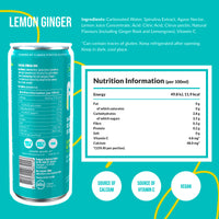 Spirulina Drink Lemon & Ginger 250ml