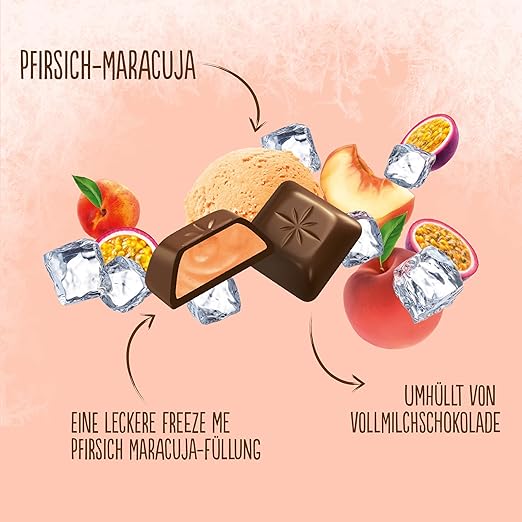 Schogetten Freeze Me - Peach Passion Fruit 100g