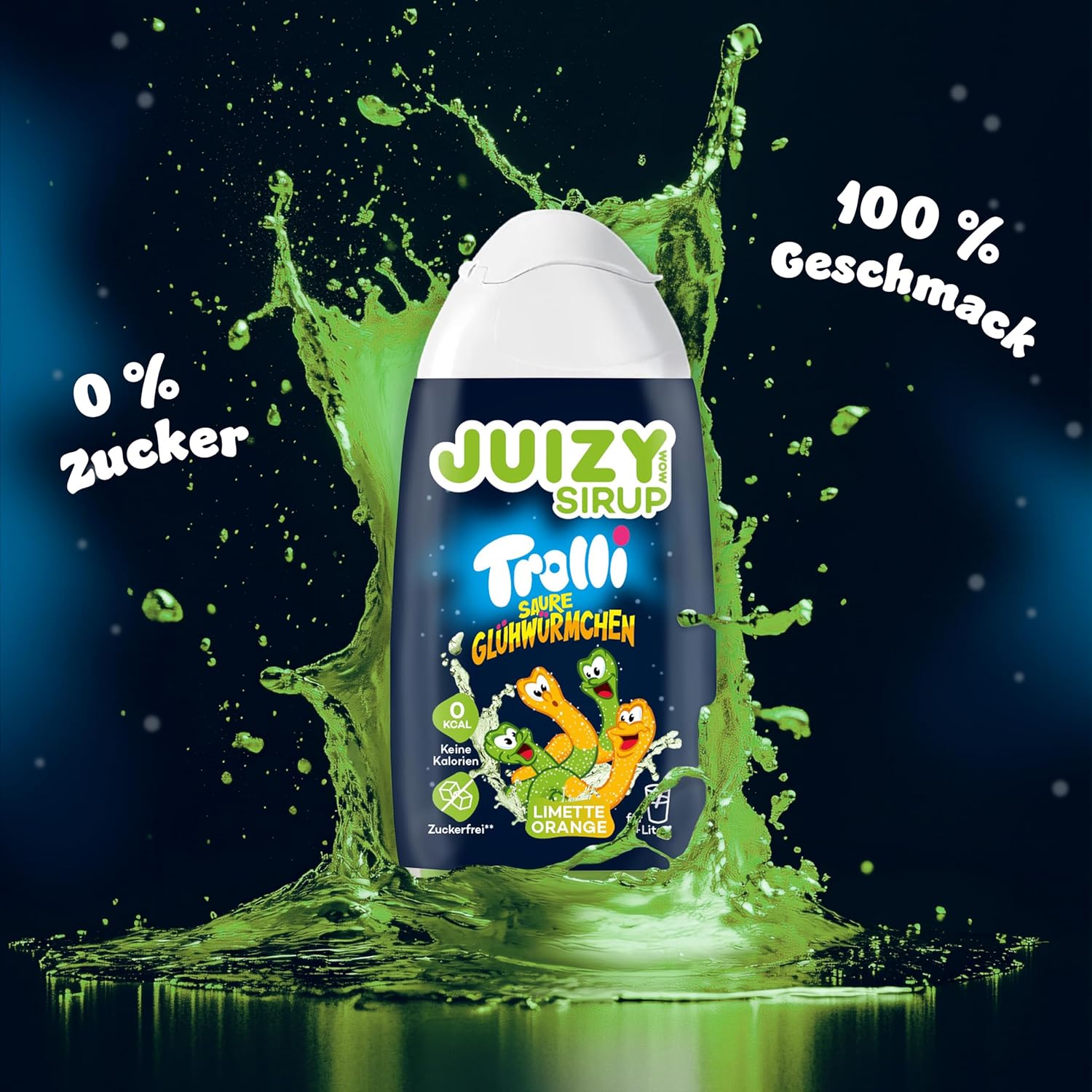 Juizy Sirup ohne Zucker - Limette Orange 65ml