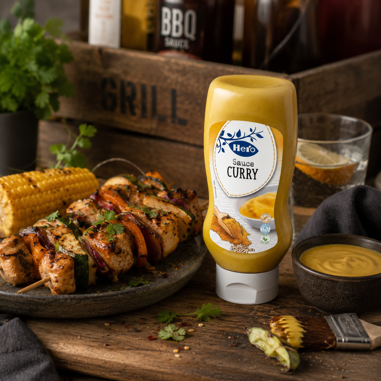 Hero Sauce Curry 245g