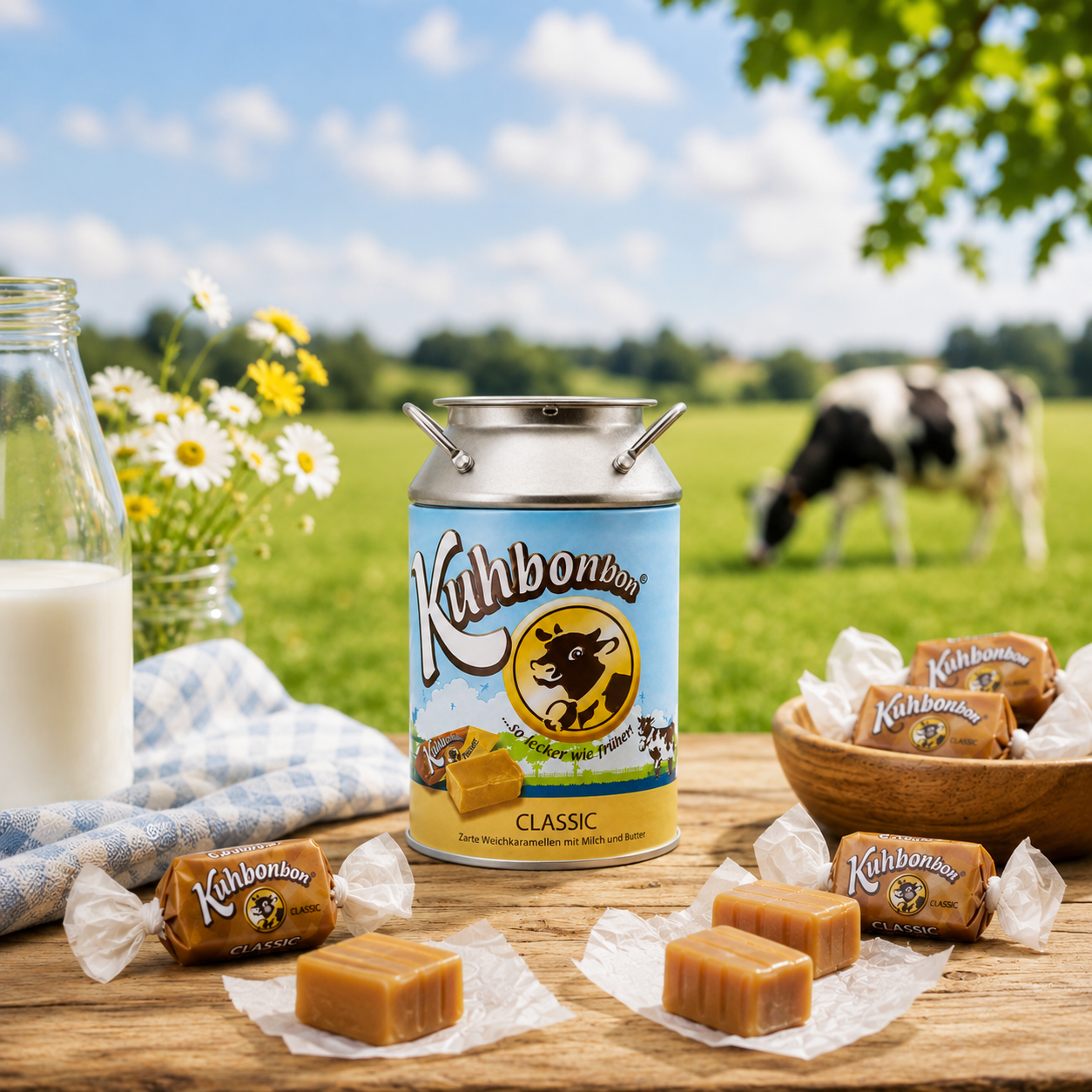 Kuhbonbon Classic Karamell Milchkanne 200g