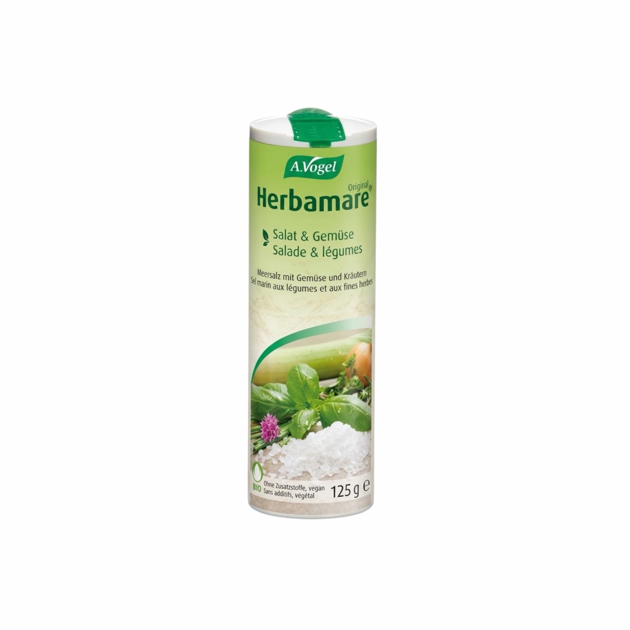 Herbamare Meersalz mit Gemüse und Kräutern Bio 125g
