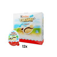 Kinder Creamy Milky & Crunchy 12 x 19g