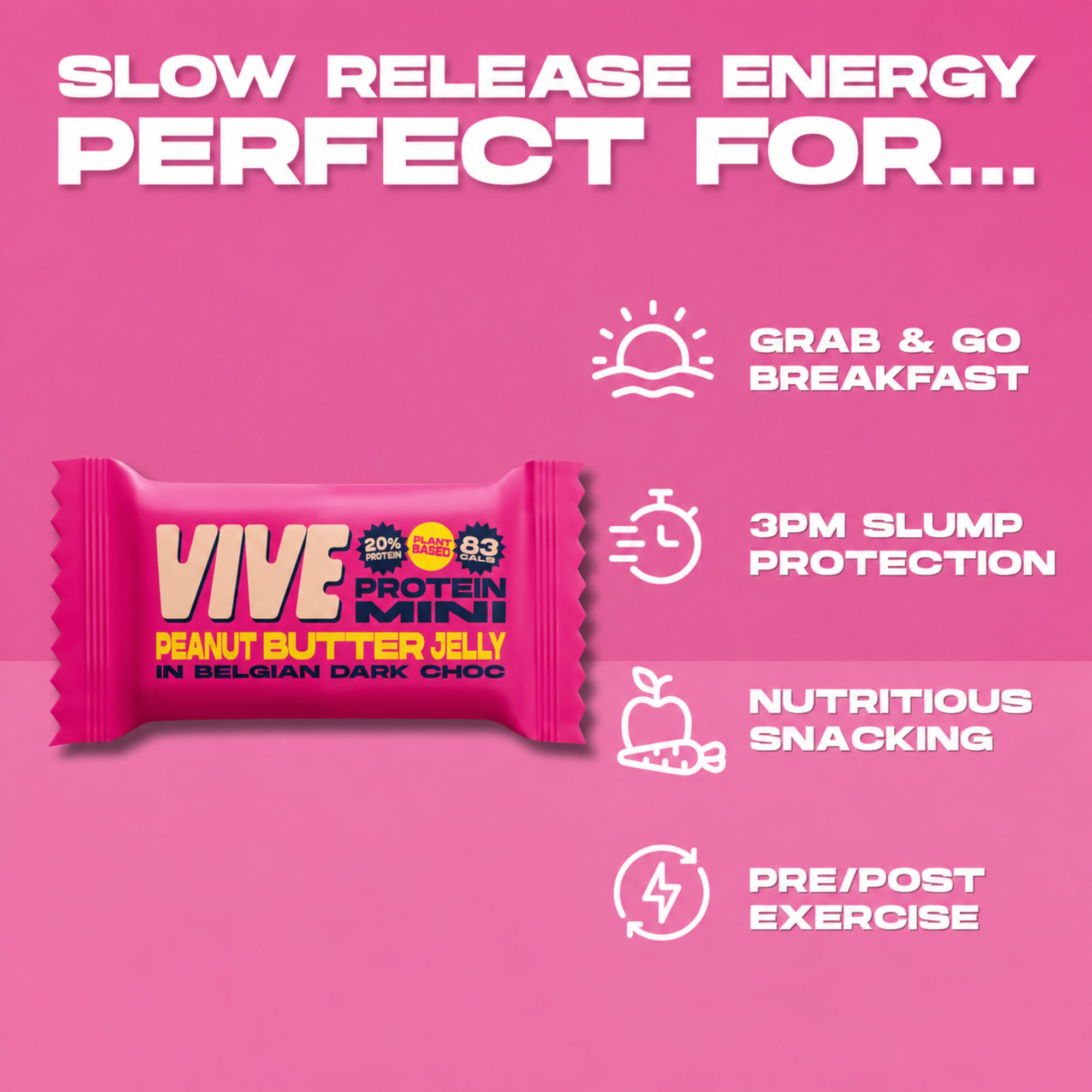 Mini Choco Protein Bar - Peanut Butter Jelly 20g