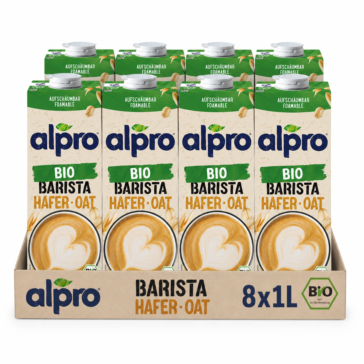 Alpro Haferdrink Barista Bio 8 x 1l