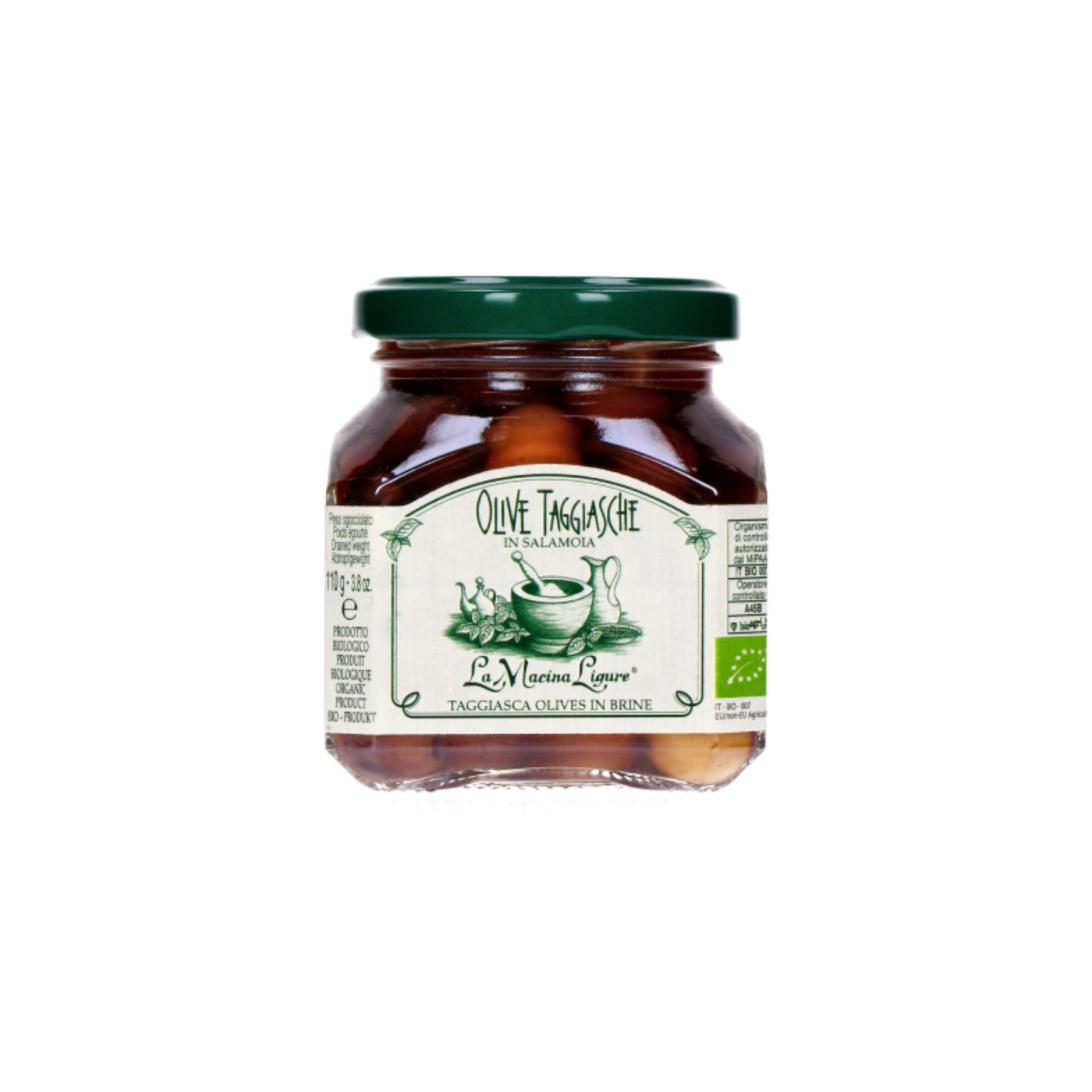Olives Taggiasche en Olio d'Oliva 180g