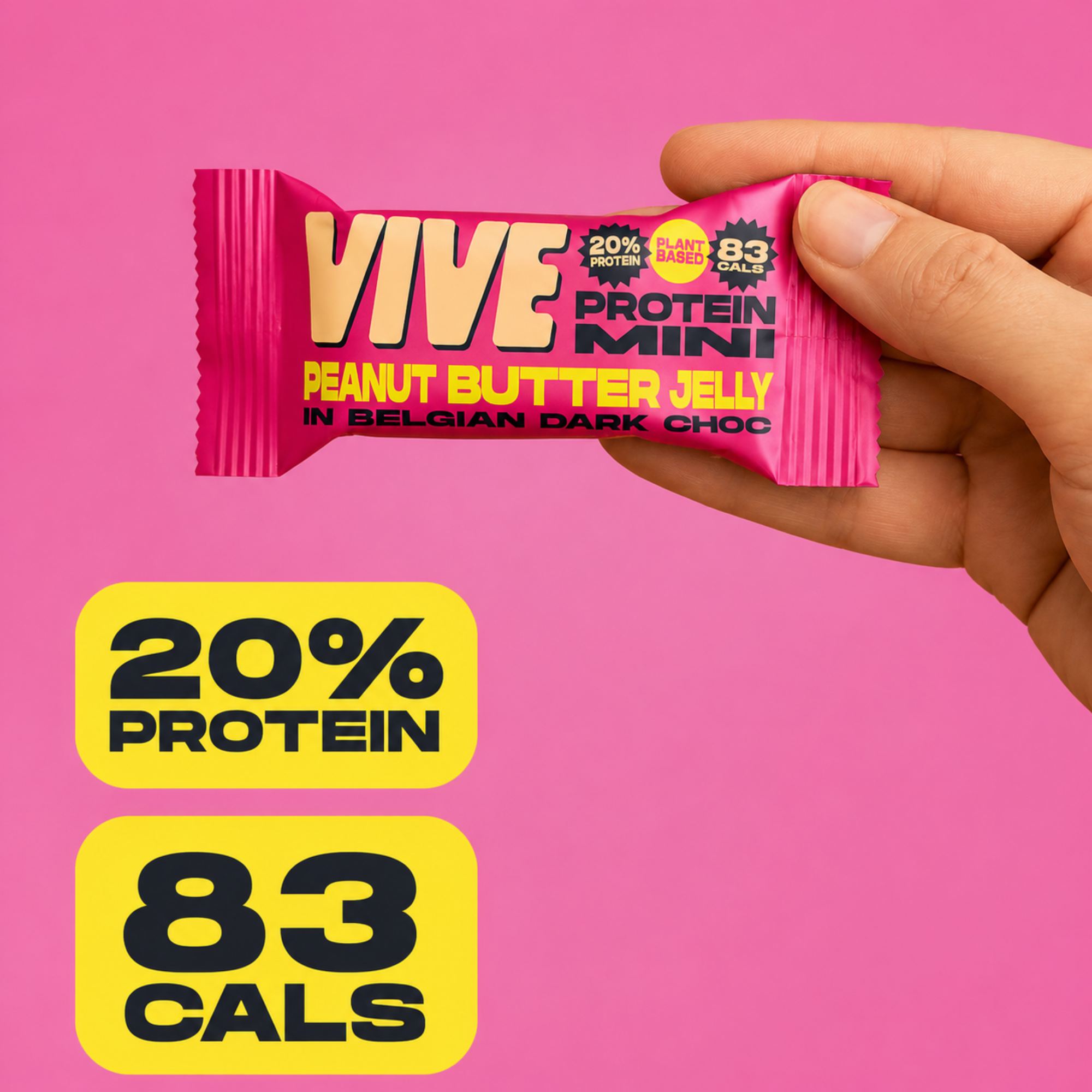 Mini Choco Protein Bar - Peanut Butter Jelly 20g