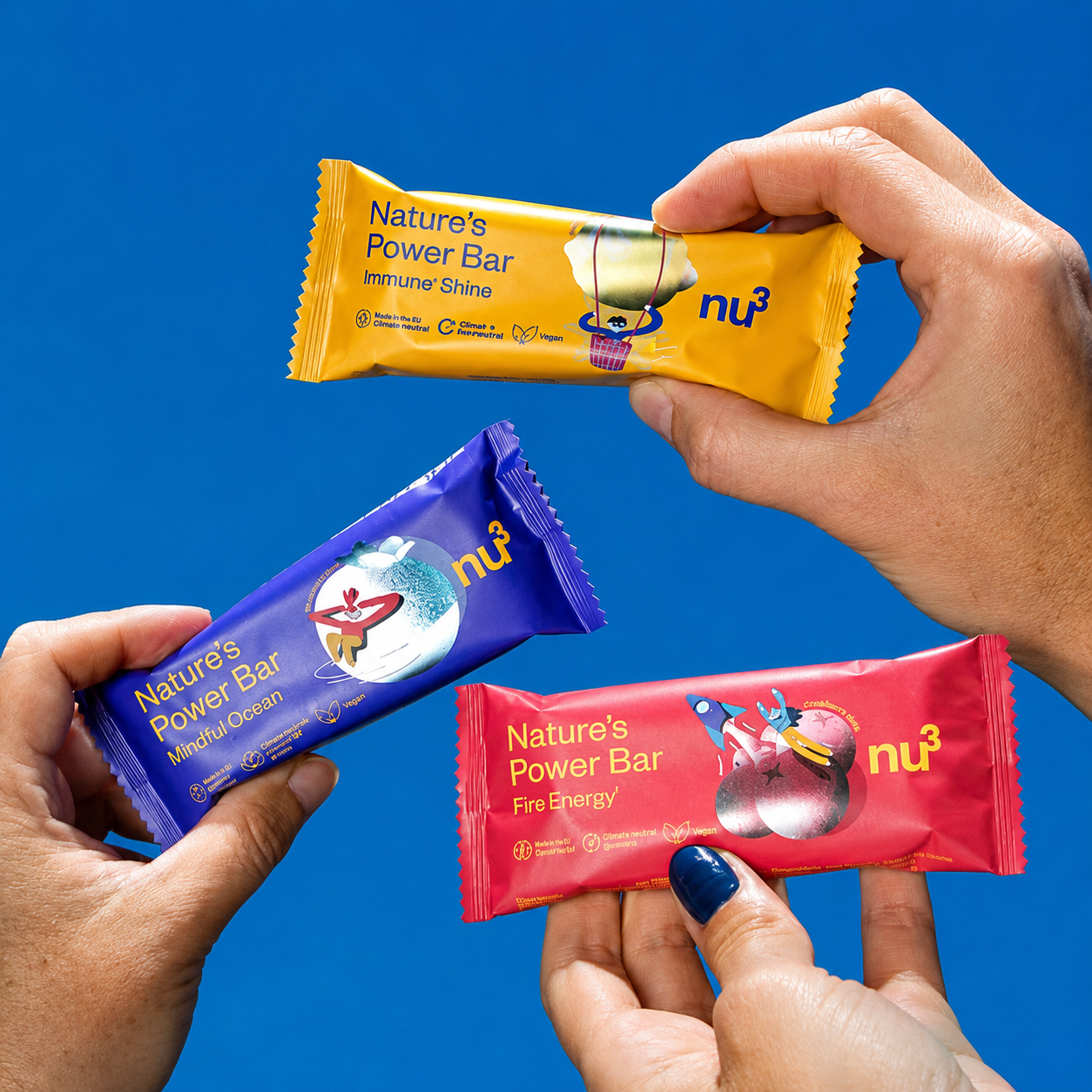 Nature's Power Bars Mix Pack de 3 - 114g