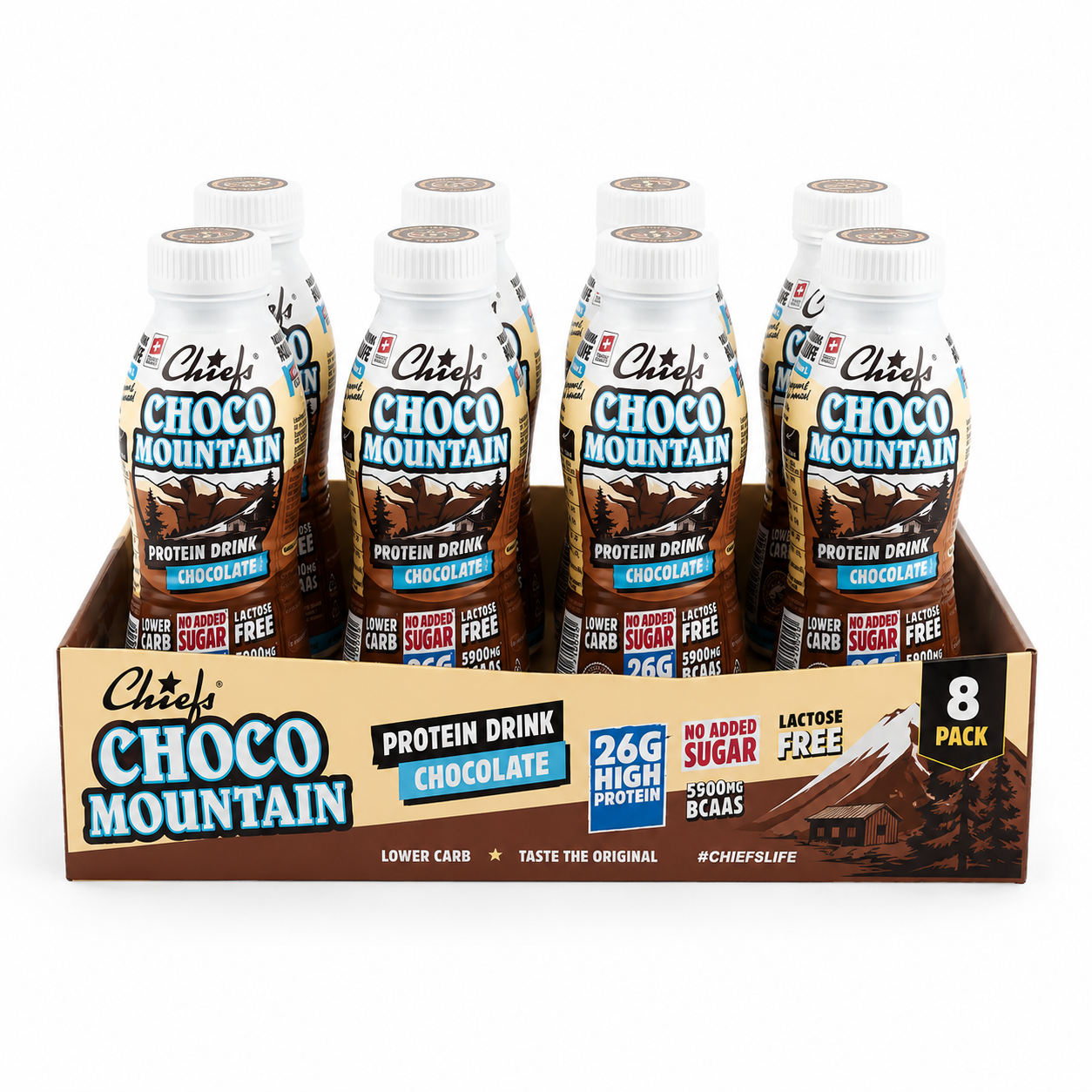 Protein Drink - Choco Mountain 8 x 330ml