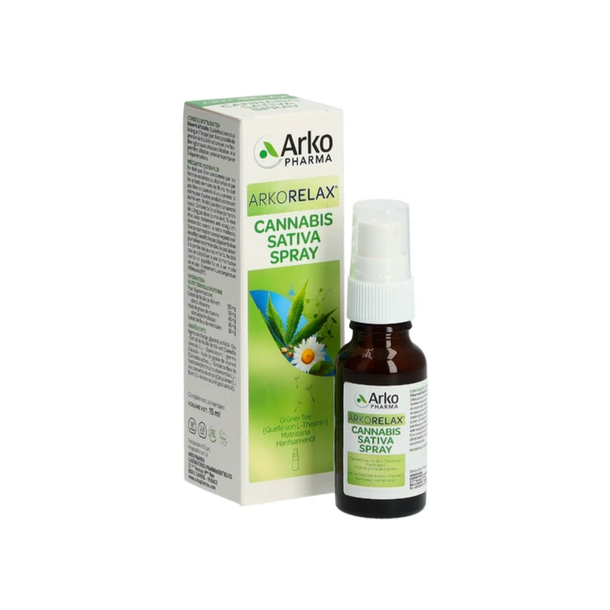 Arkorelax Cannabis Sativa Flash Spray 15ml