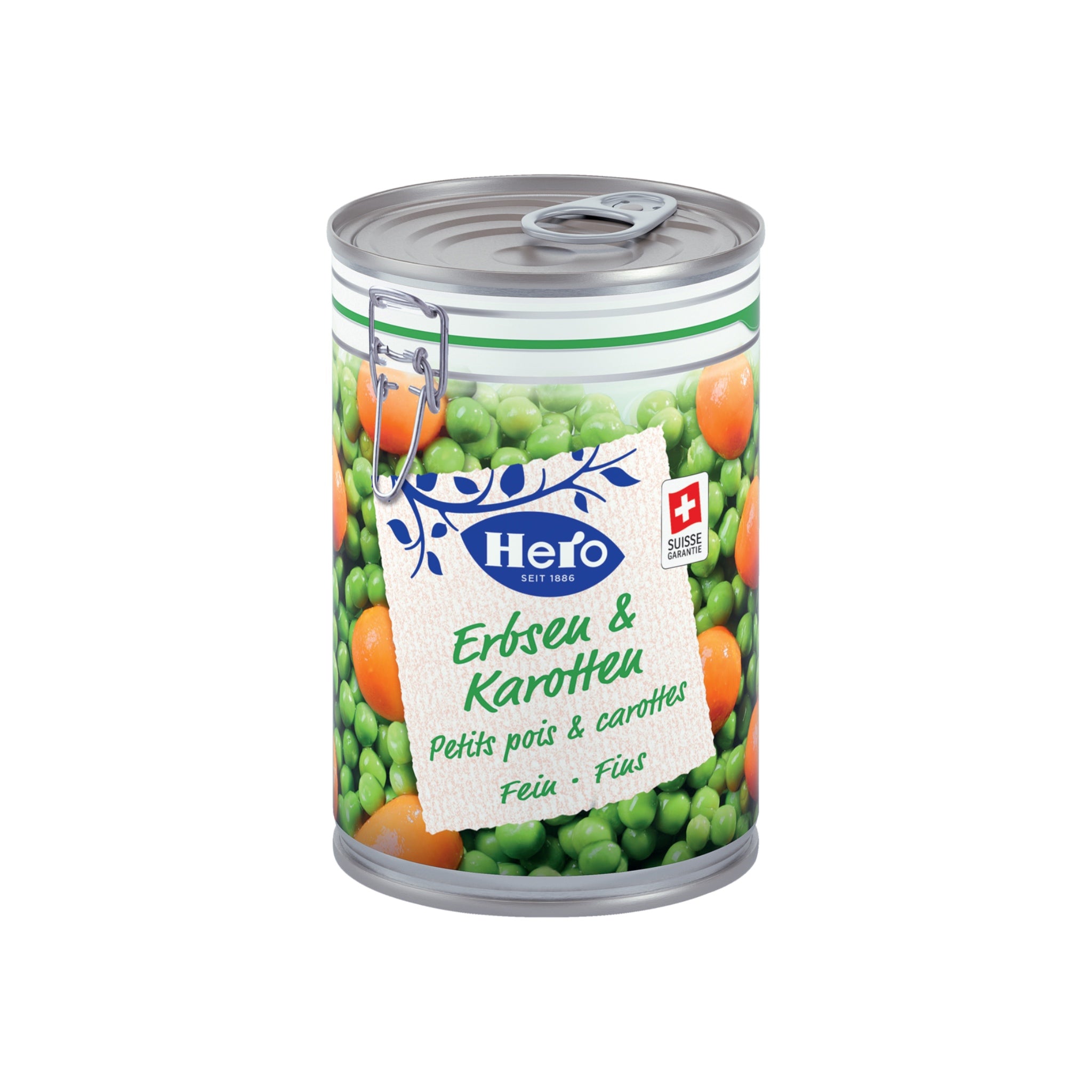 Hero Erbsen & Karotten Fein 420g