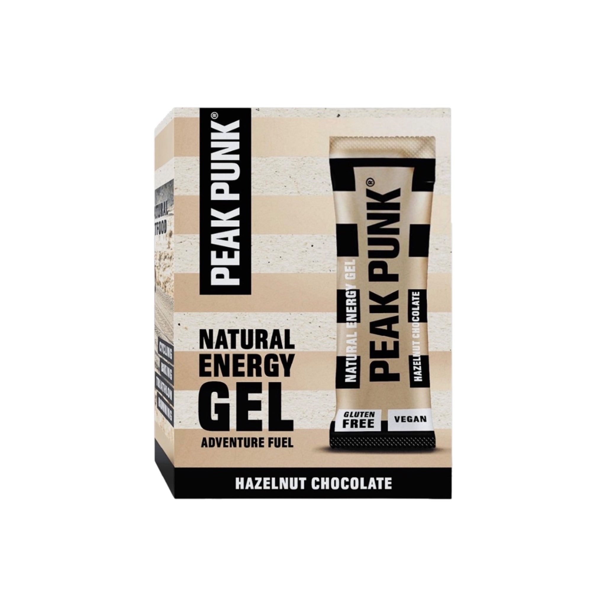 Natural Energy Gel - Hazelnut Chocolate Bio 12 x 25g