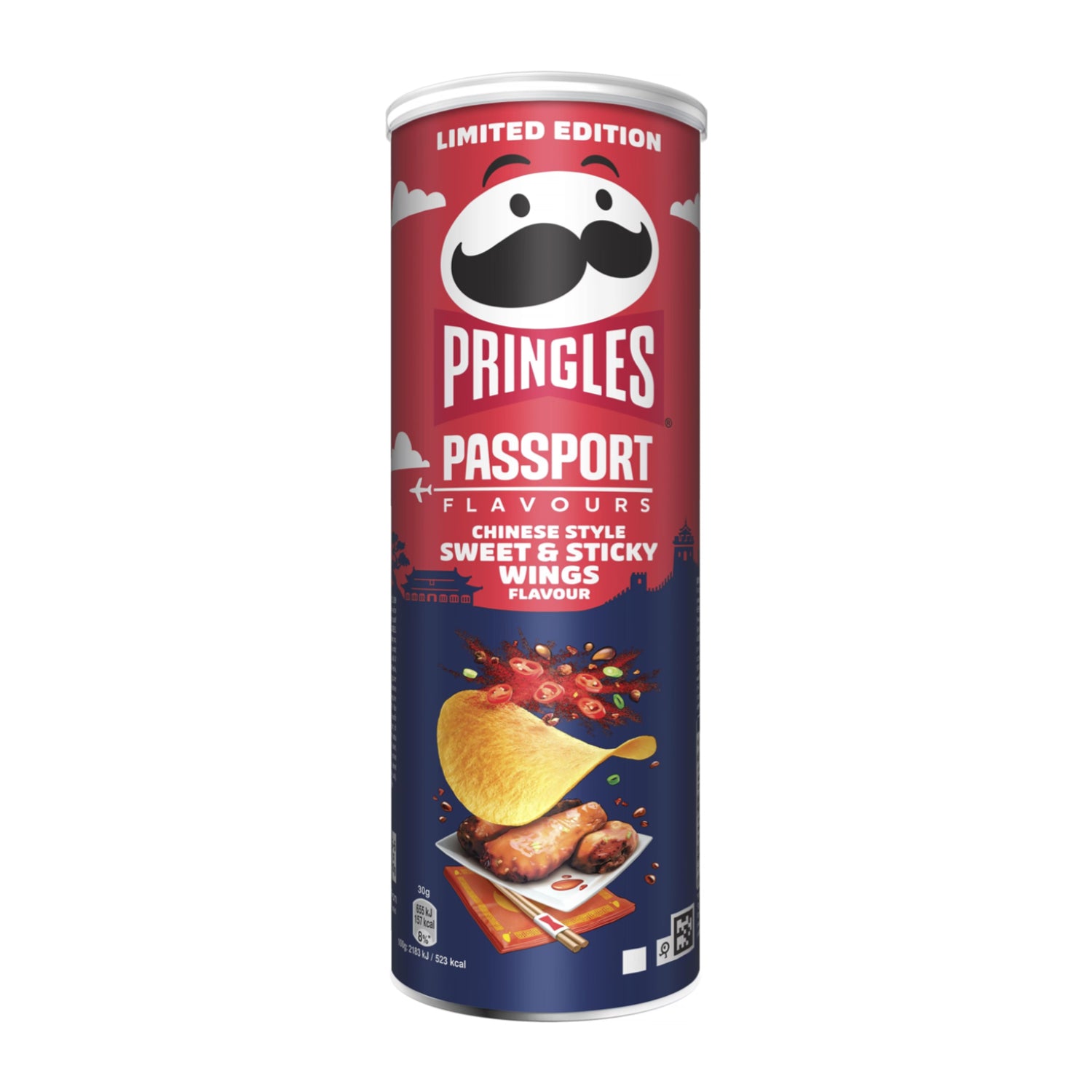 Pringles Passport Sweet &amp; Sticky Wings 165g