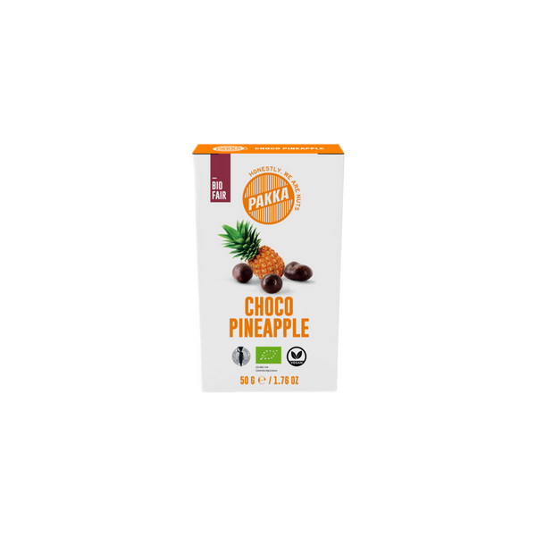 Chocolate pineapple fair trade and organic 50g