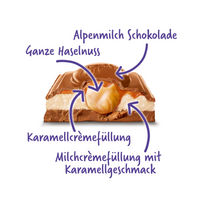 Milka Toffee Ganznuss 300g