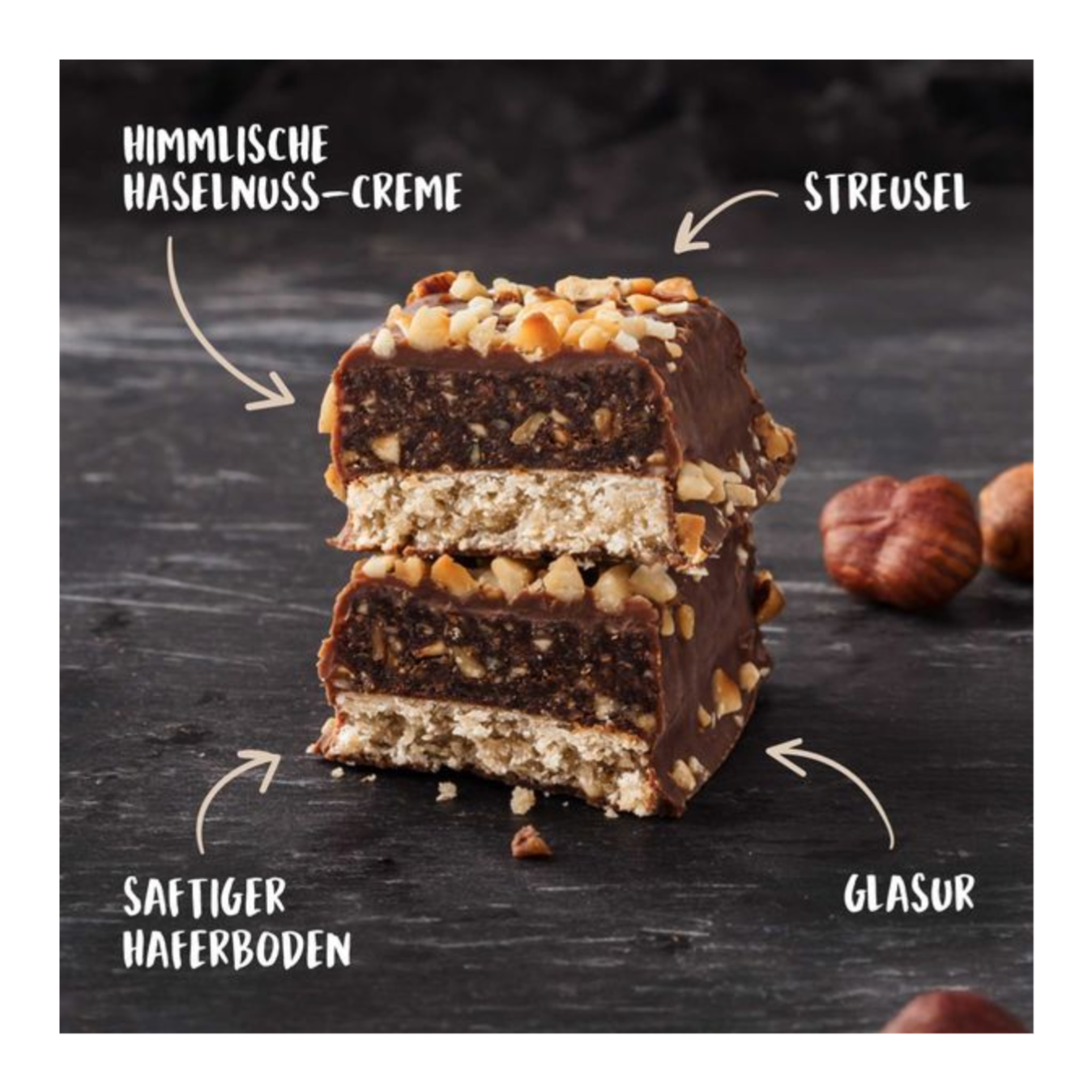Barre Gâteau - Noisette Moelleuse Bio 44g