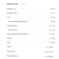 Vitaminwater Fiber Lemon Lime Mint 12 x 500ml