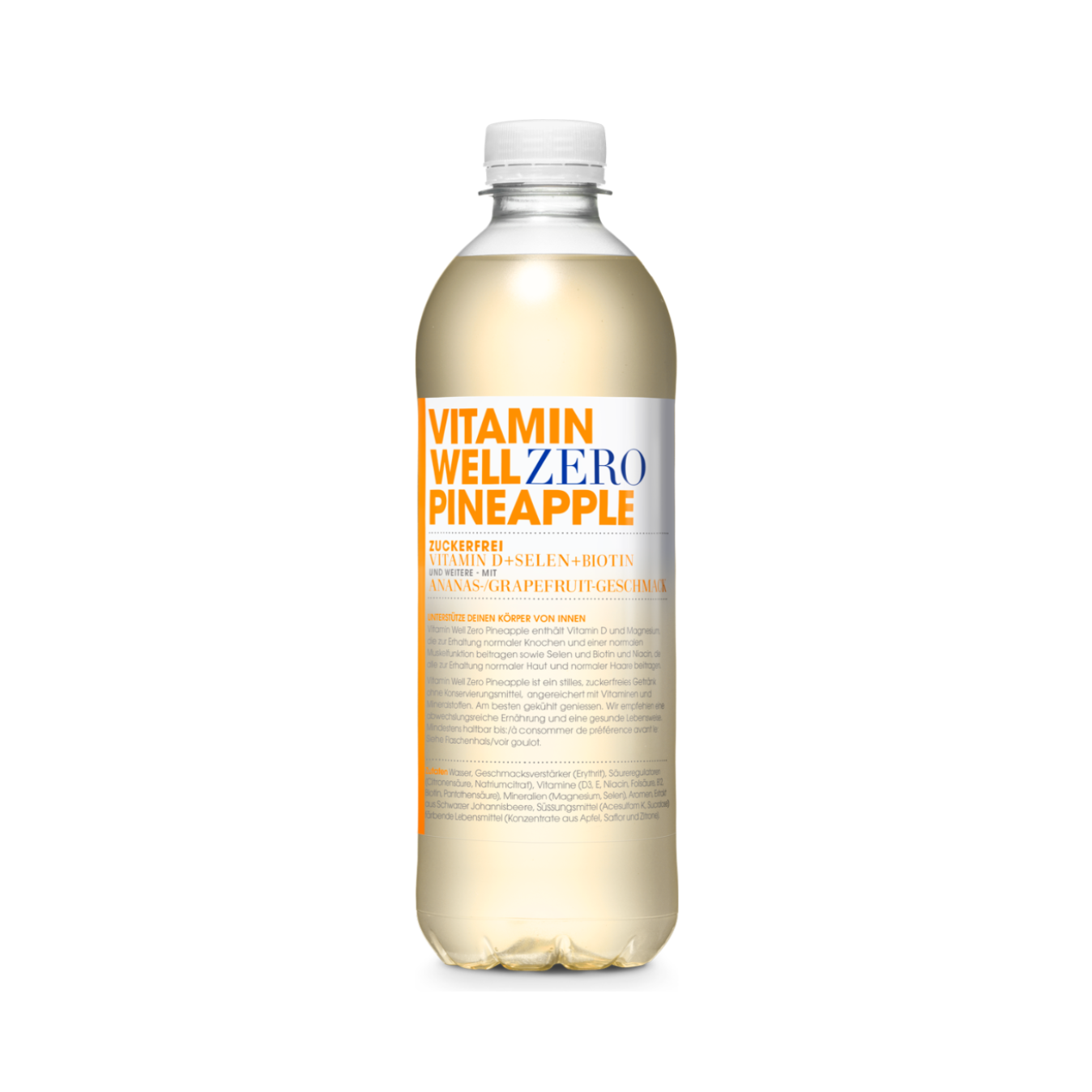 Vitamin Well Ananas Zero 500 ml