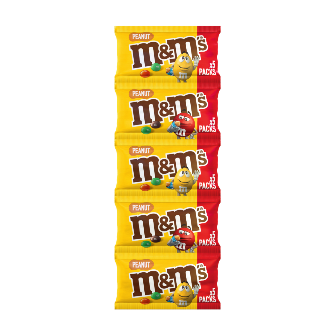 M&M's Peanut 5er Pack - 180g