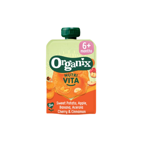 Squeeze bag Nutri Vita sweet potatoes organic 100g