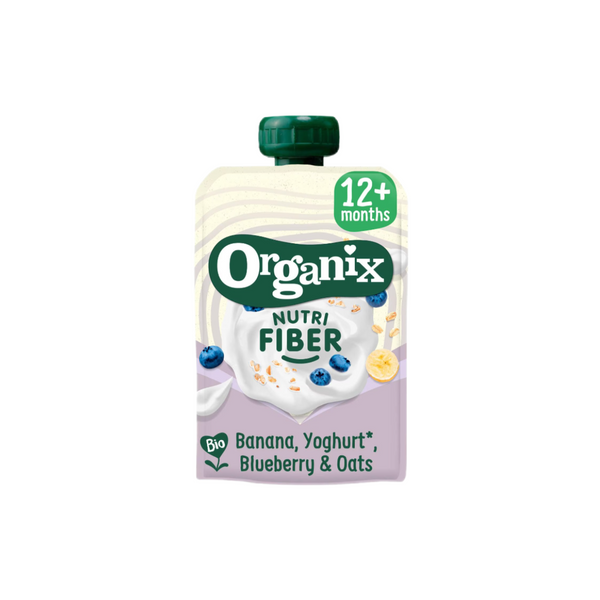 Squeeze bag Nutri Fiber banana and yogurt organic 100g