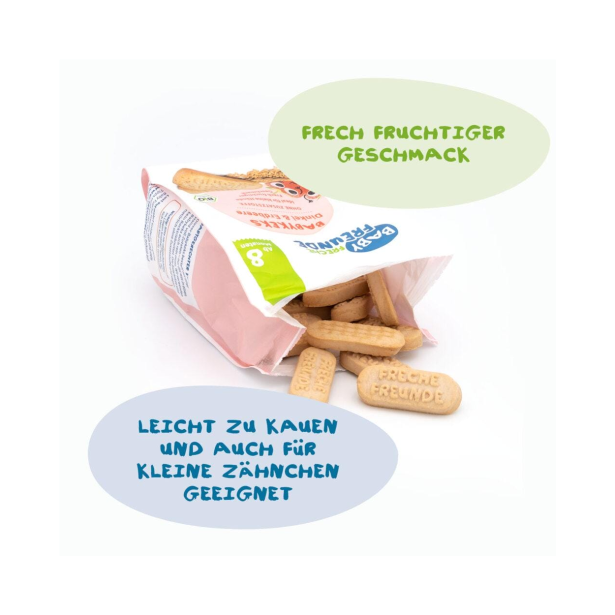 Babykekse Dinkel & Erdbeere Bio 100g