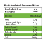 Haferdrink Banane Kakao Bio 250ml