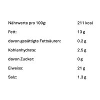 Thunfischstücke in Öl mit schwarzen Oliven 145g