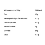 Thunfischstücke in Öl mit schwarzen Oliven 145g