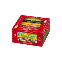 Premium Vollkorn Brotkorb 10er Pack - 500g