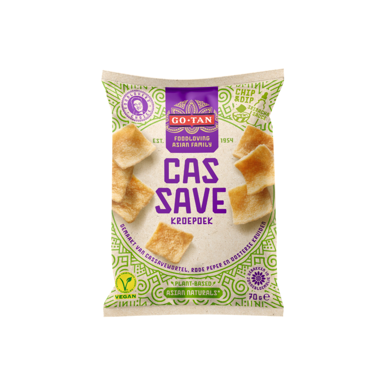 Chips thaïlandaises au manioc 70 g