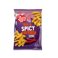 Chips Hot Spicy Tortilla Rolls 125g