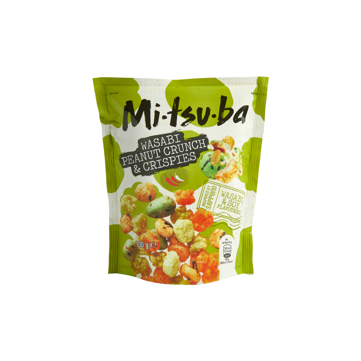 Wasabi Peanut Crunch &amp; Crispies 100g