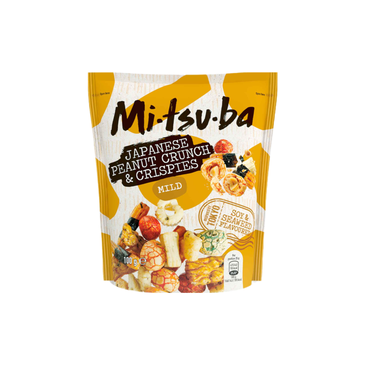 Japanese Peanut Crunch &amp; Crispies 100g