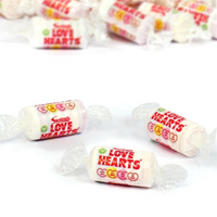 Bonbons Love Hearts Mini Rolls 170g