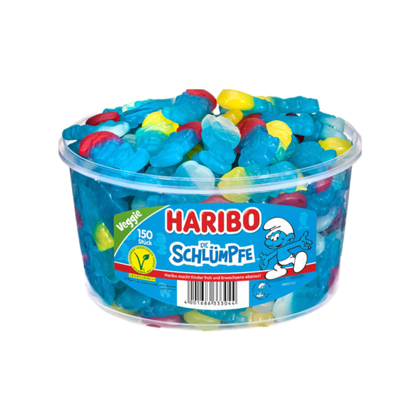 Haribo Veggie Schlümpfe - 150 Stk. - 1350g