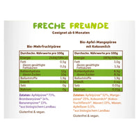 Quetschie Break Mix 4 -pack Organic - 400G