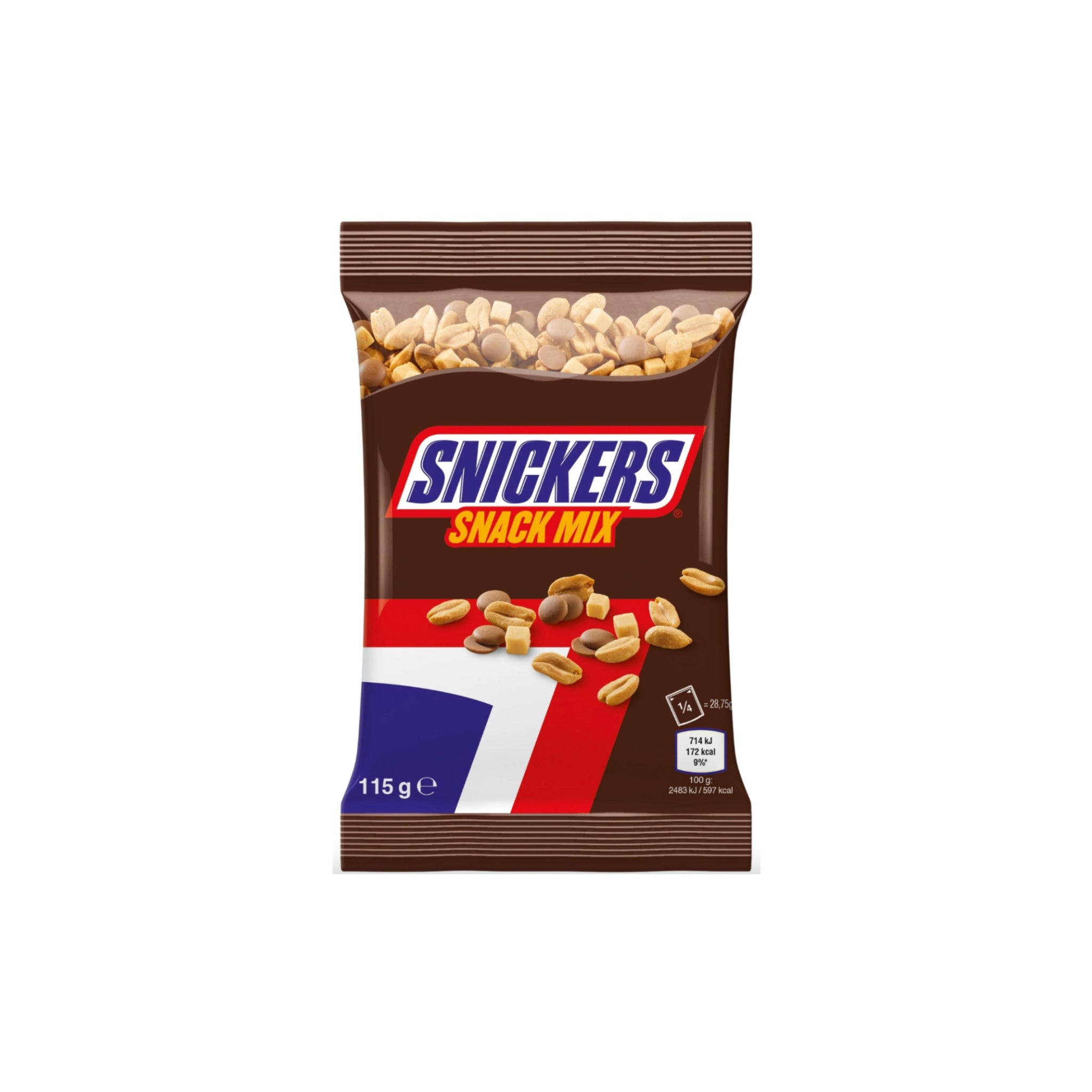 Mélange pour collations Snickers 115 g
