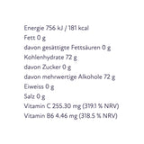 Vitamine mâcher de la gomme zéro pomme verte - 28,2g