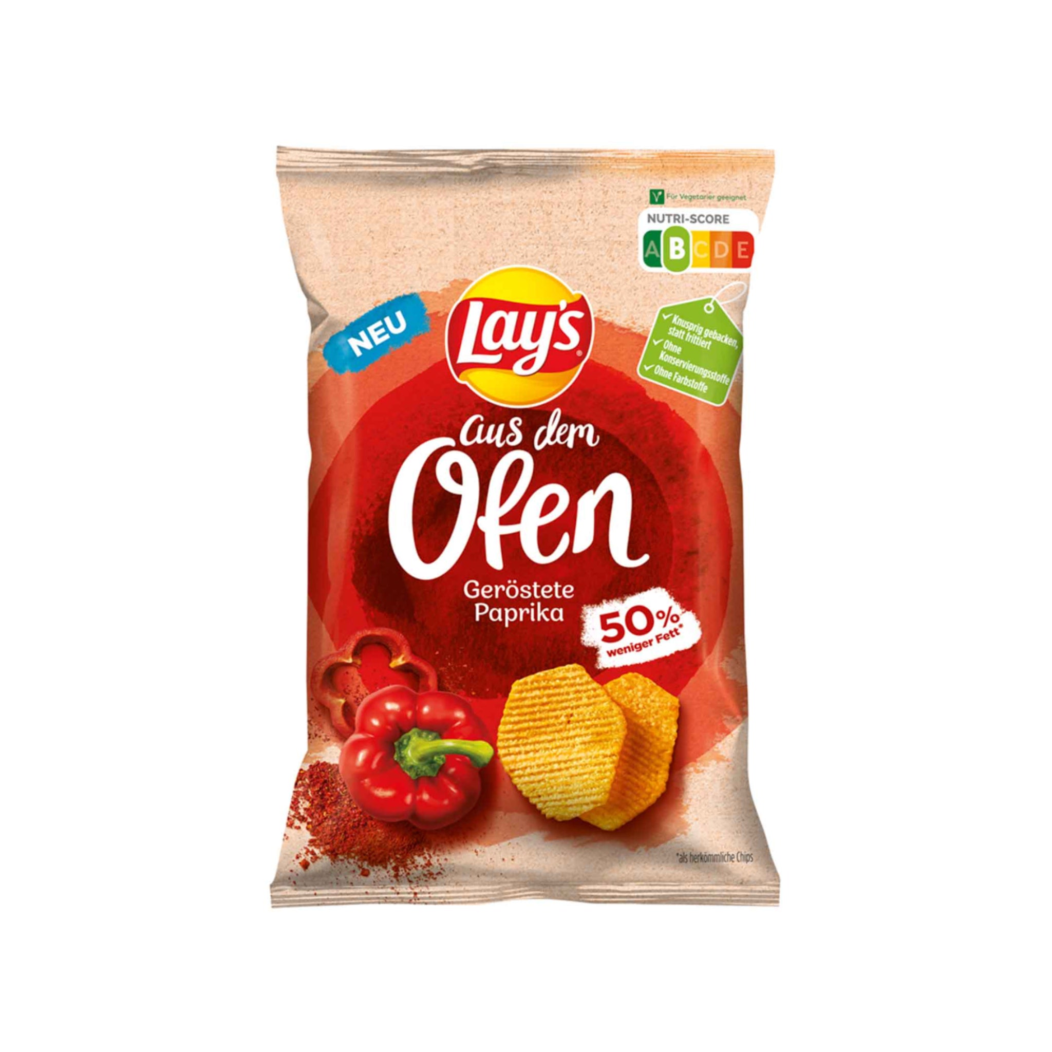 Chips Geröstete Paprika 100g