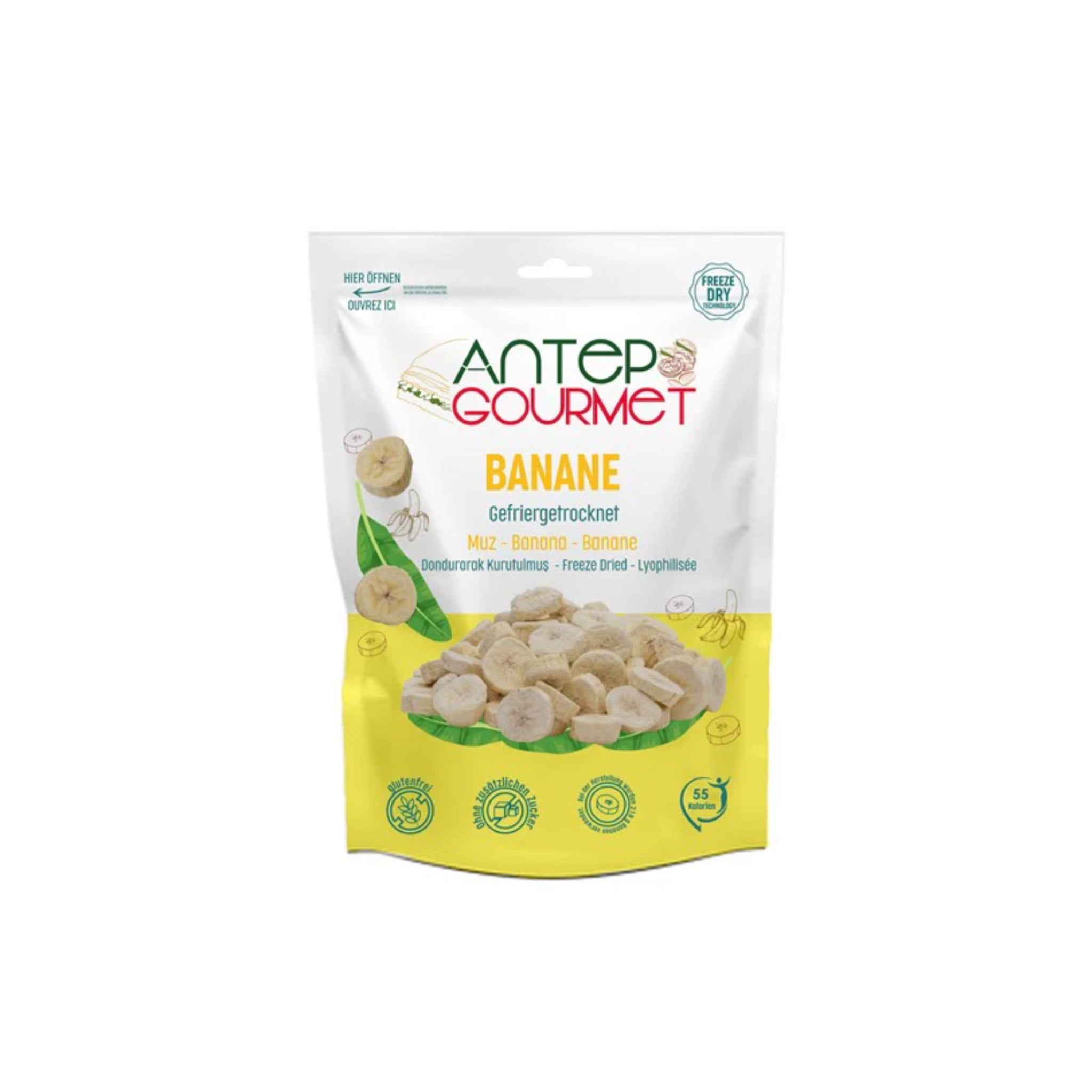 Banane gefriergetrocknet 15g