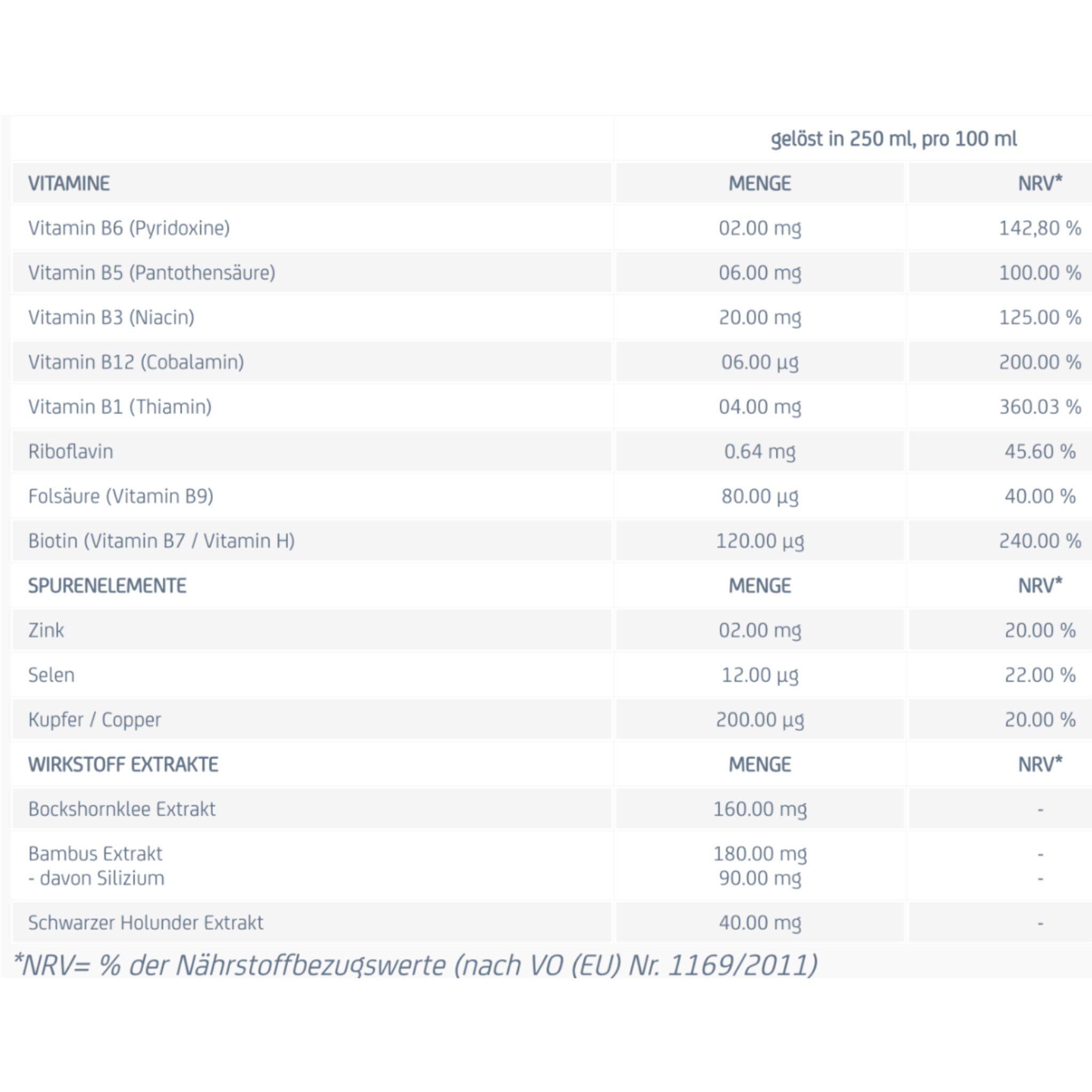 Hair Energy Drink Sticks - 30 Portionen