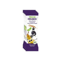 Riegel Birne, Pflaume & schwarze Johannisbeere Bio - 4er Pack - 92g