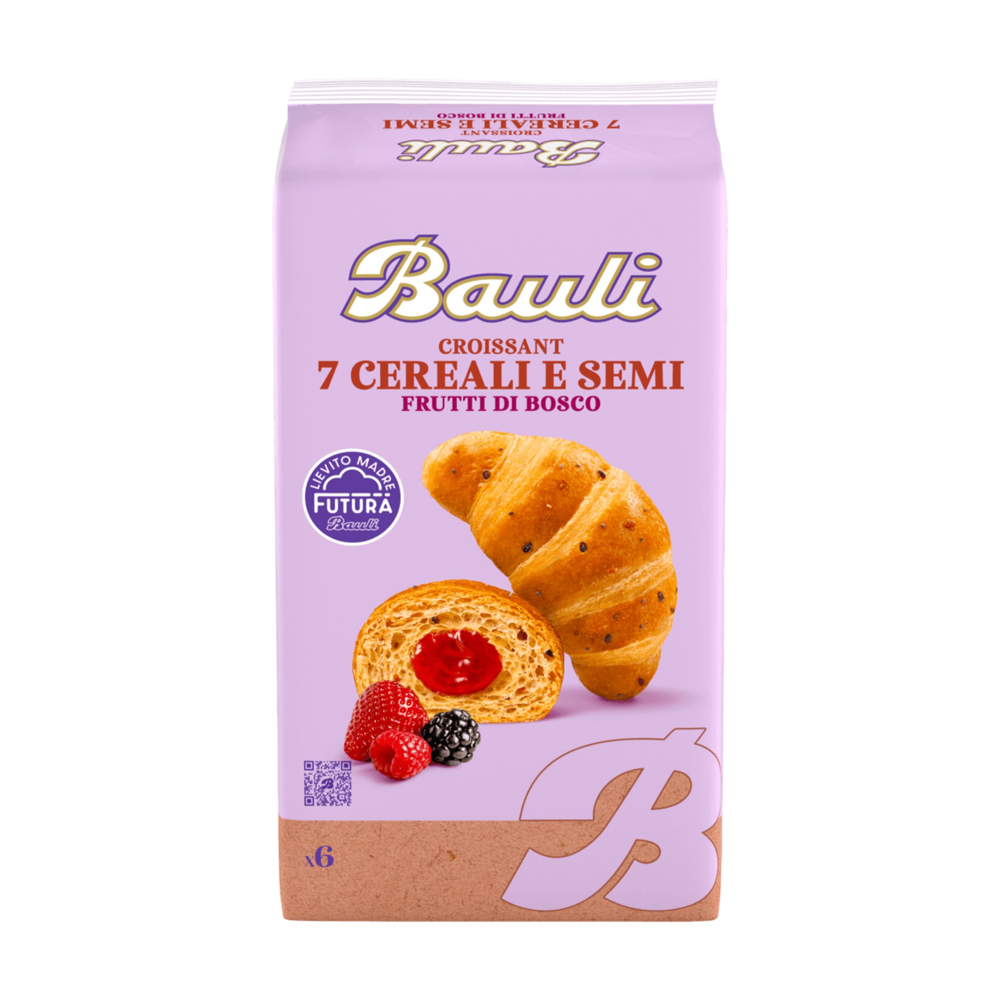 Croissant Wild Berries 7 Grains 6-pack - 270g