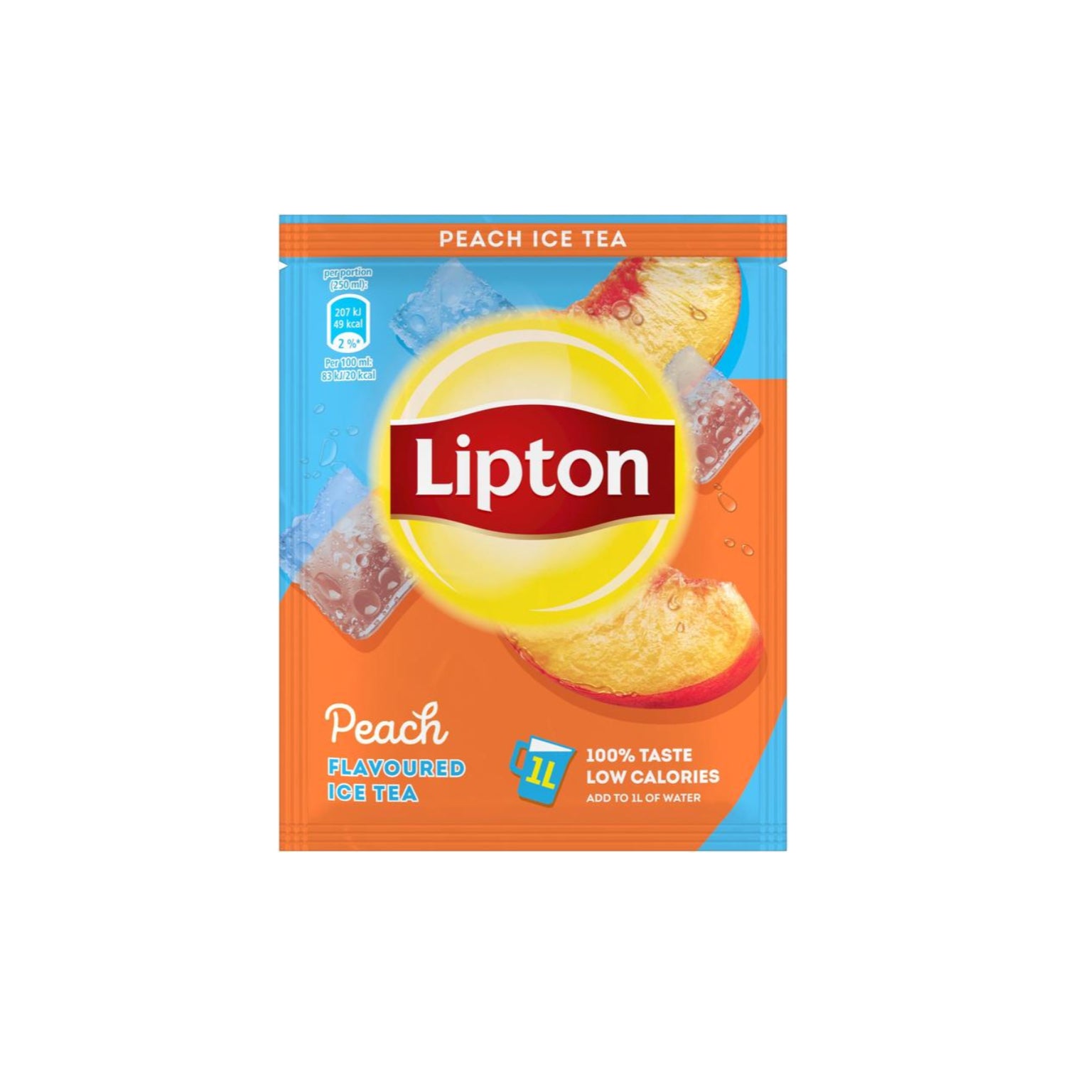 Thé glacé en poudre à la pêche 1 litre - 50 g