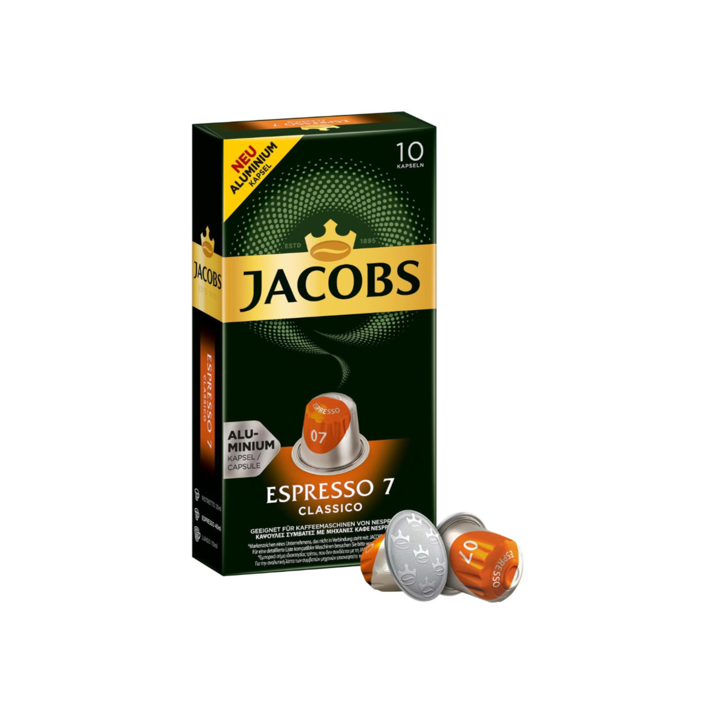 Capsules de café Espresso 7 Classico - paquet de 10