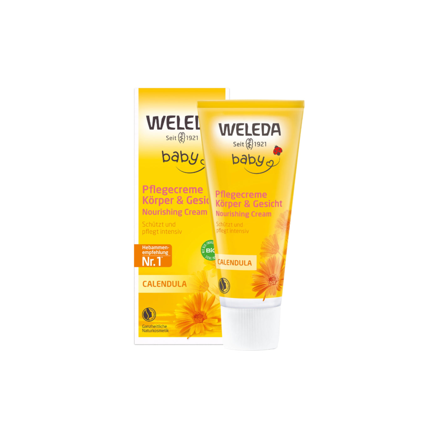 Calendula Care Cream Body &amp; Face 75ml