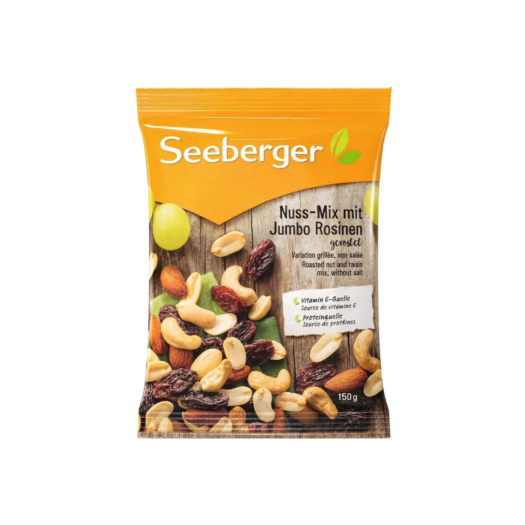 Nuss-Mix mit Jumbo Rosinen geröstet 150g