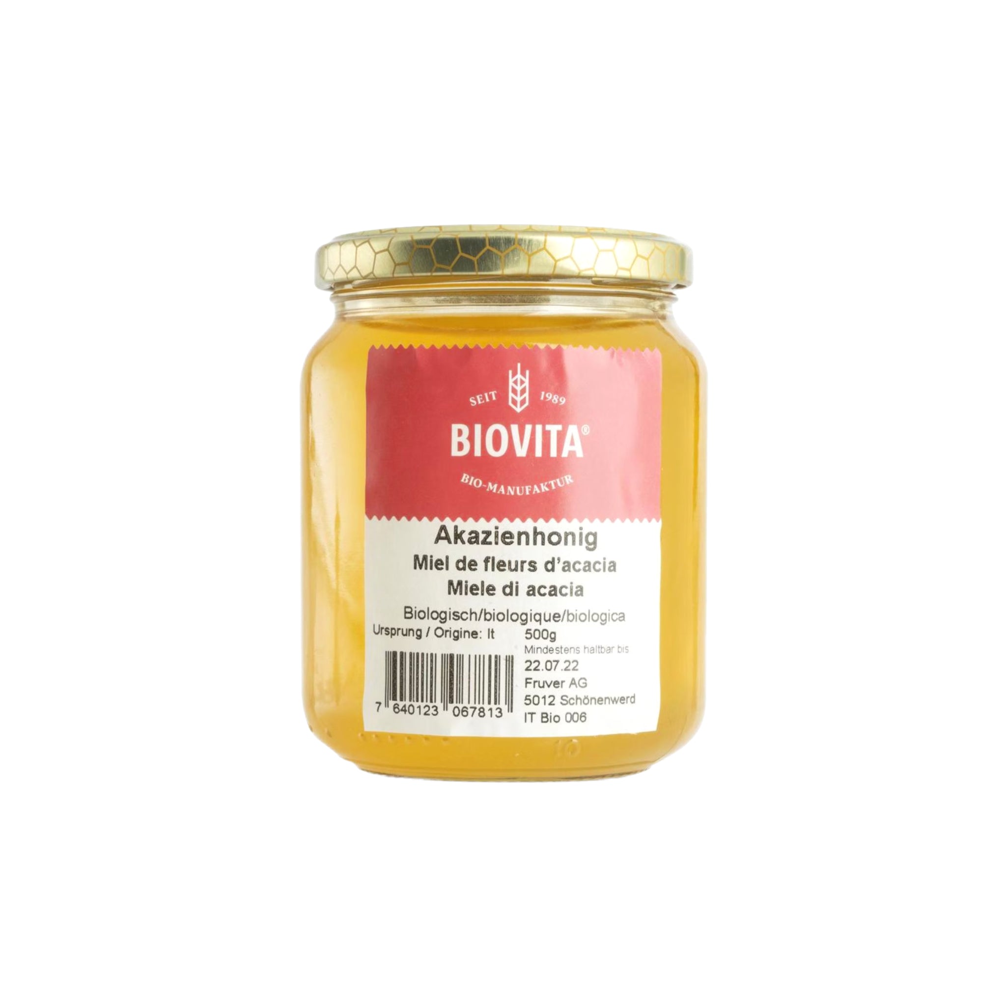 Akazienhonig Bio 500g