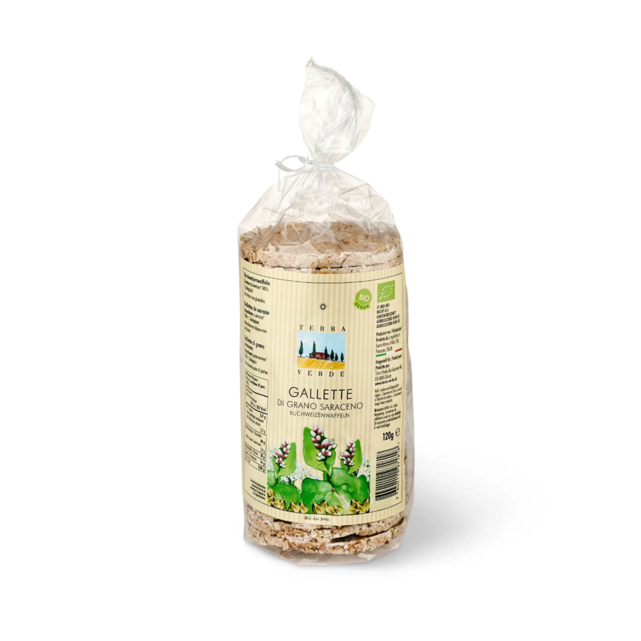 Buchweizenwaffeln Bio 120g